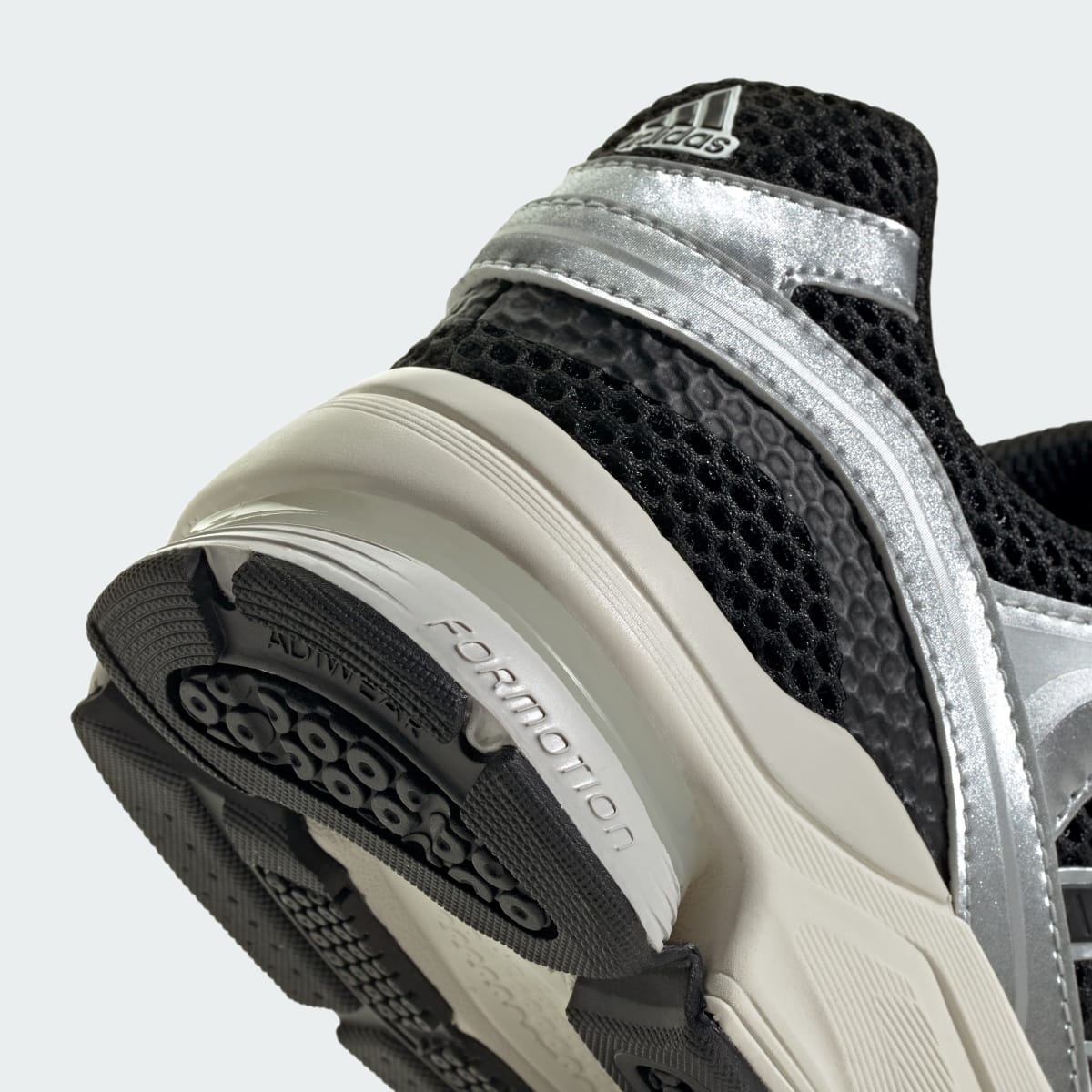 Adidas Women's SPIRITAIN 2000 SHOES - Core Black / Silver Metallic / Cloud White - Image 8
