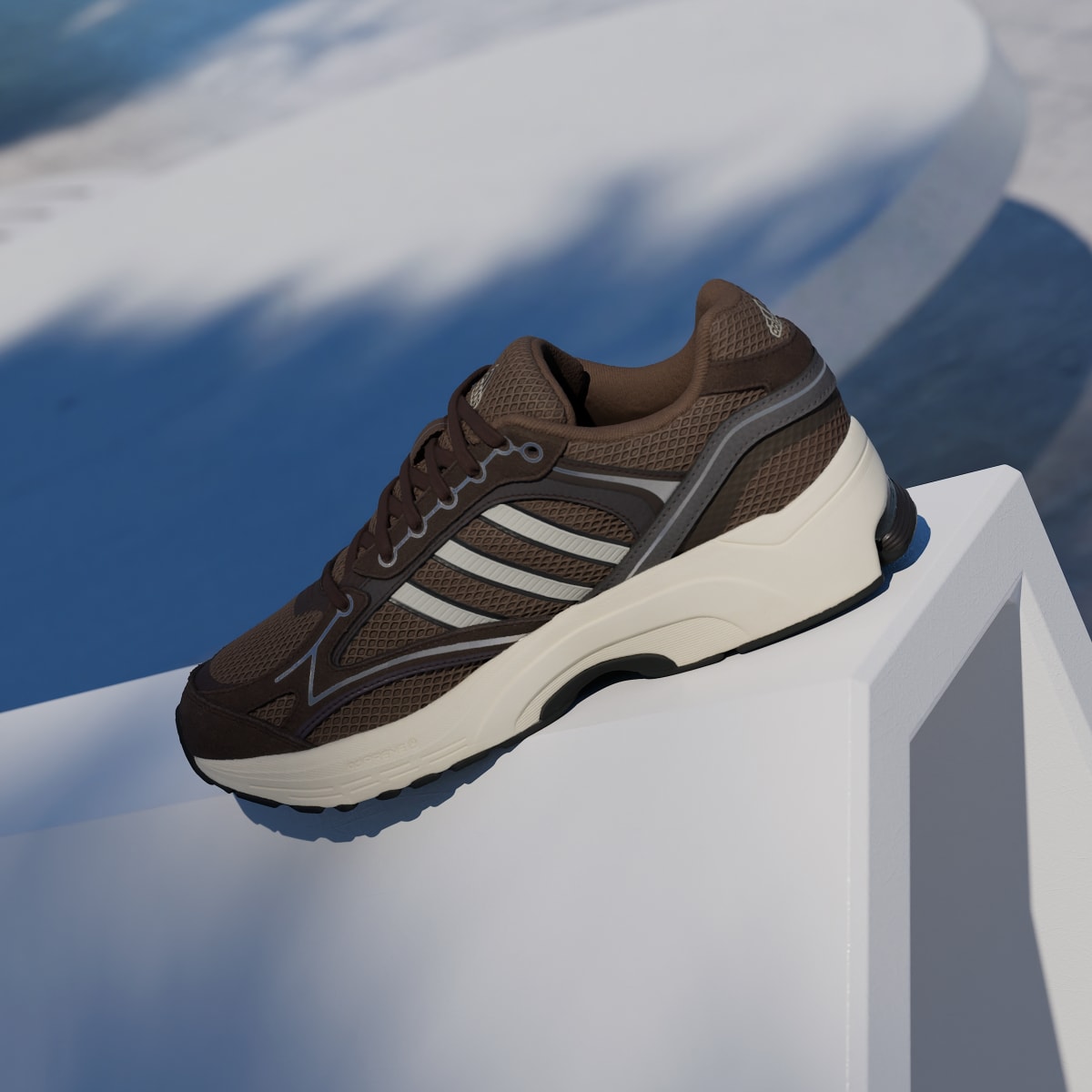 Adidas Men's SPIRITAIN 2000 SHOES - Earth Strata / Alumina / Dark Brown - Image 7