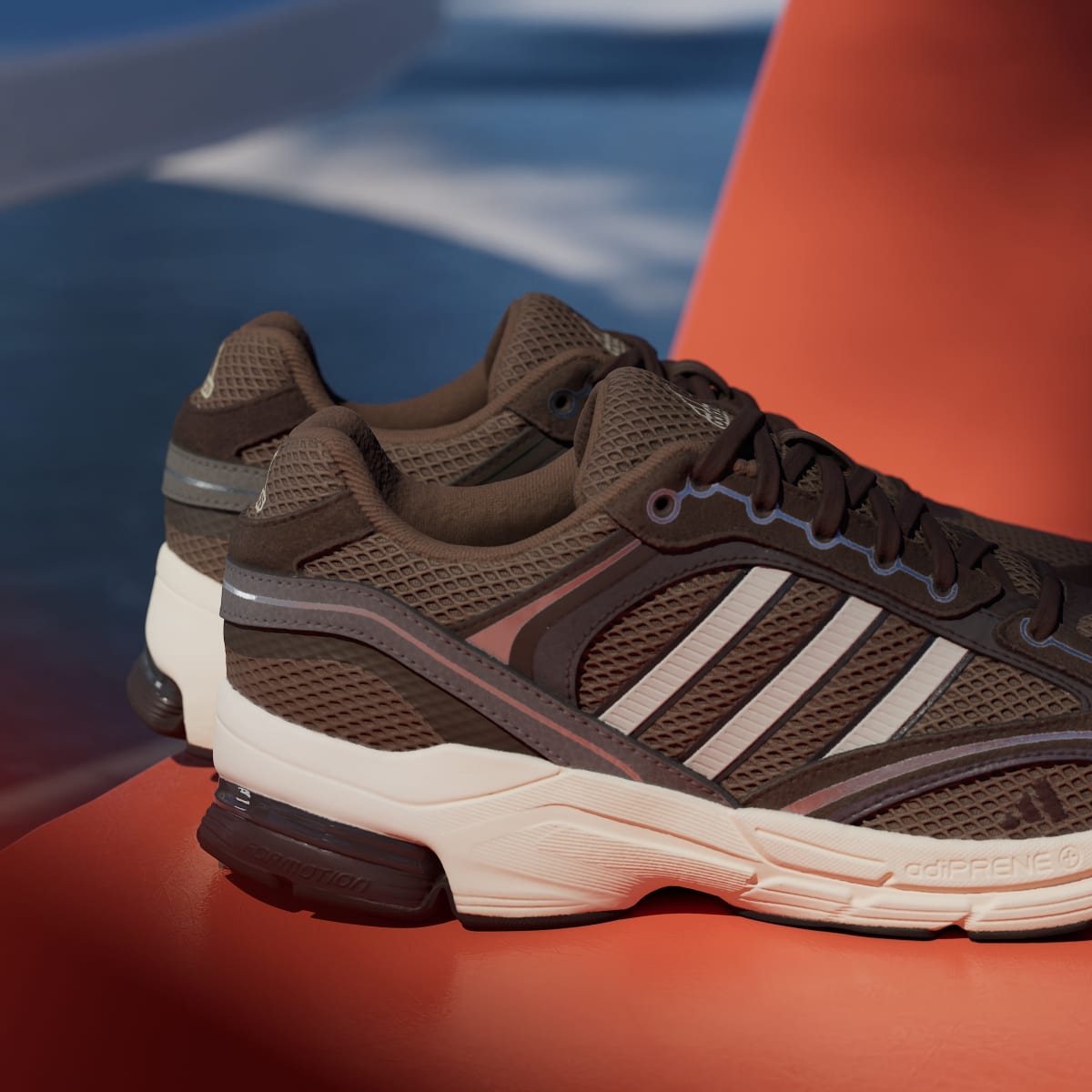Adidas Women's SPIRITAIN 2000 SHOES - Earth Strata / Alumina / Dark Brown - Image 9