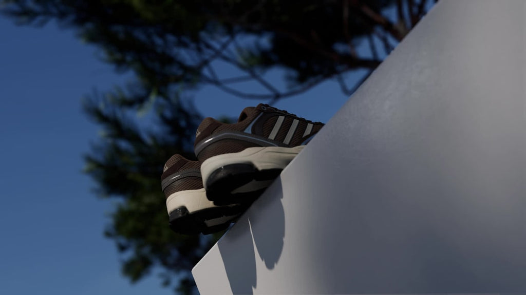 Adidas Women's SPIRITAIN 2000 SHOES - Earth Strata / Alumina / Dark Brown - Image 2