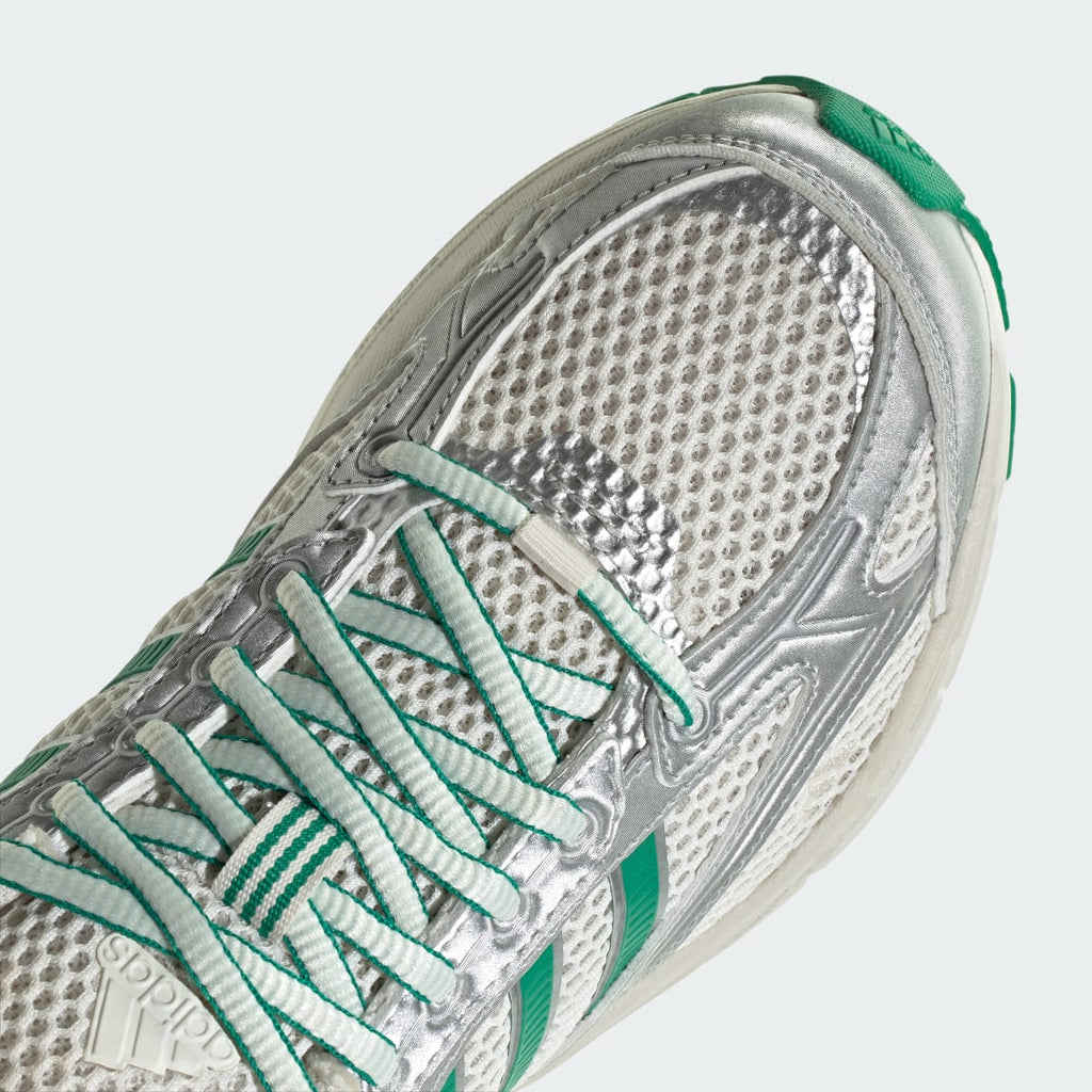 Adidas Women's SPIRITAIN 2000 SHOES - Chalk White / Silver Metallic / Court Green - Image 8