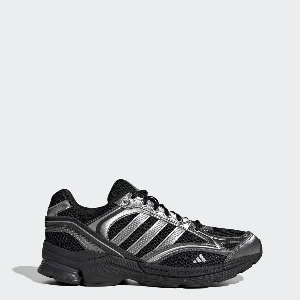 Adidas Women's SPIRITAIN 2000 Shoes - Core Black / Iron Metallic / Matte Silver - Image 1