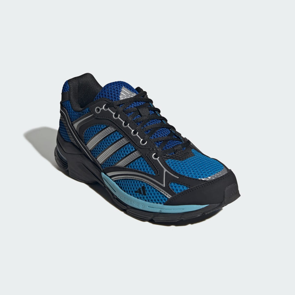 Adidas Men's SPIRITAIN 2000 Shoes - Core Black / Silver Metallic / Clear Blue - Image 4