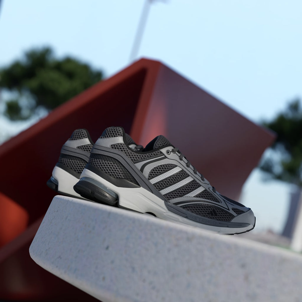 Adidas Men's SPIRITAIN 2000 Shoes - Grey Four / Matte Silver / Core Black - Image 6