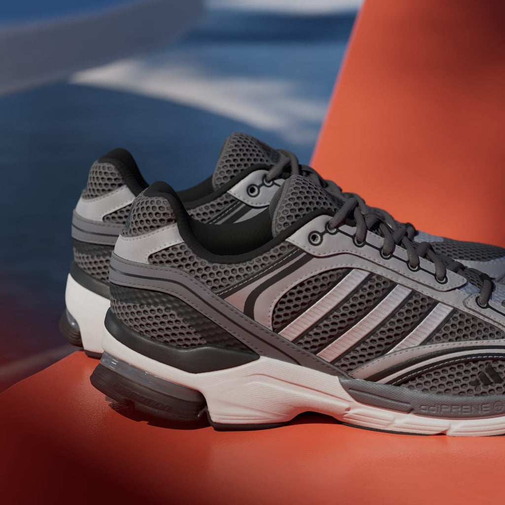 Adidas Men's SPIRITAIN 2000 Shoes - Grey Four / Matte Silver / Core Black - Image 9