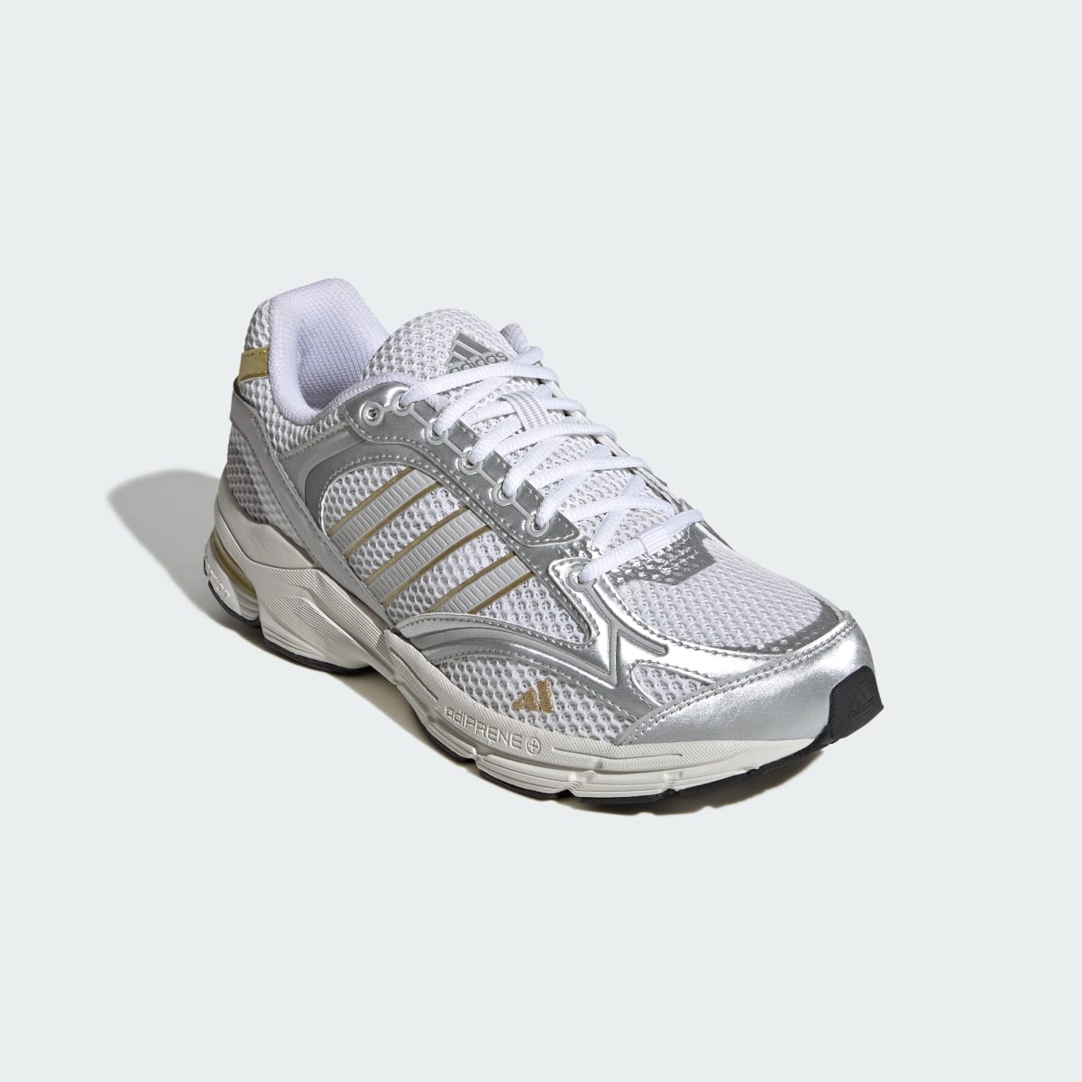 Adidas Men's SPIRITAIN 2000 Shoes - Cloud White / Light Solid Grey / Gold Metallic - Image 4