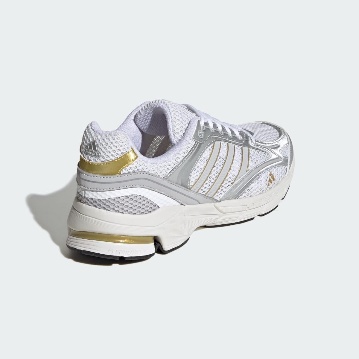 Adidas Men's SPIRITAIN 2000 Shoes - Cloud White / Light Solid Grey / Gold Metallic - Image 5