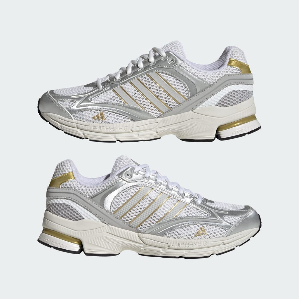 Adidas Men's SPIRITAIN 2000 Shoes - Cloud White / Light Solid Grey / Gold Metallic - Image 7