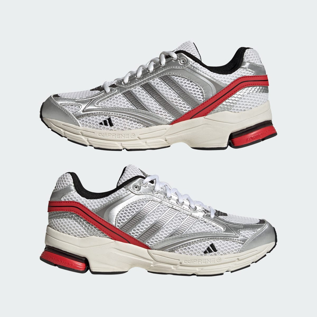 Adidas Women's SPIRITAIN 2000 Shoes - Cloud White / Iron Metallic / Better Scarlet - Image 7
