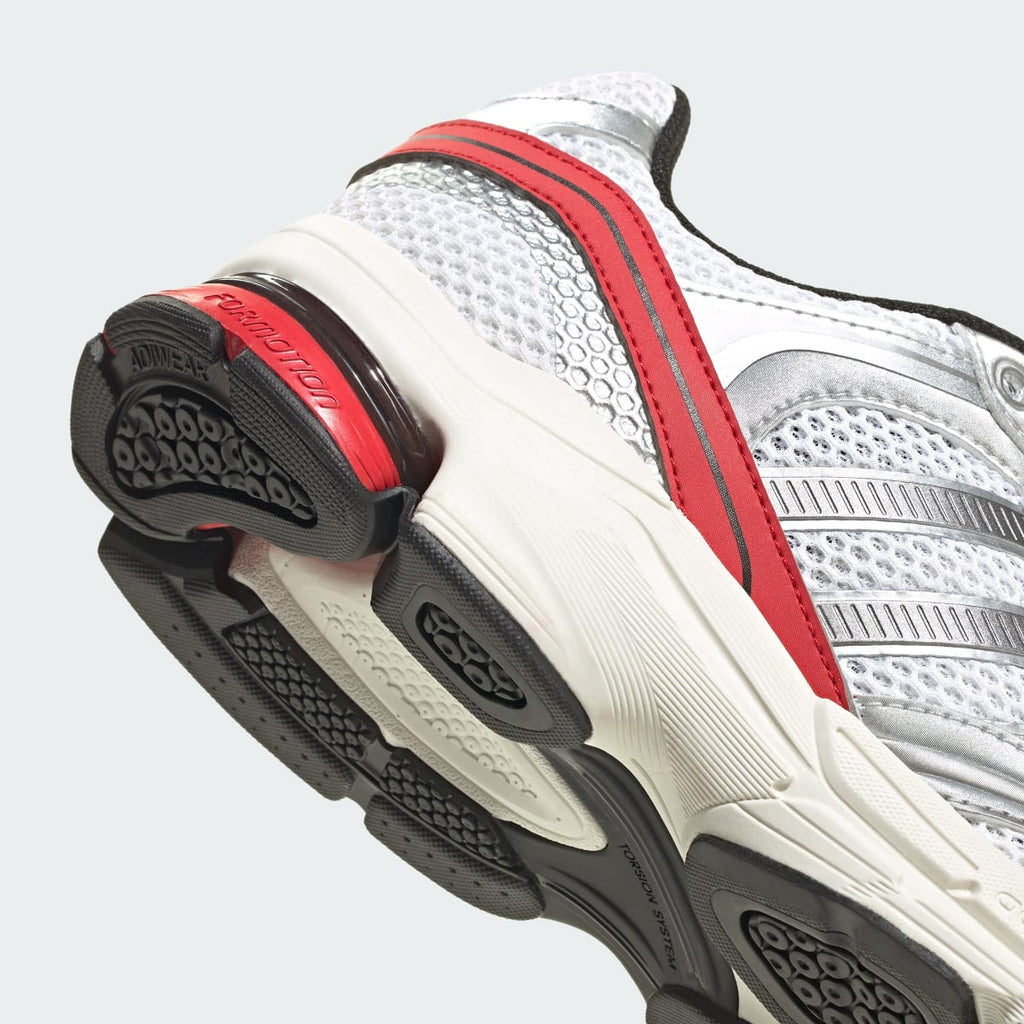 Adidas Women's SPIRITAIN 2000 Shoes - Cloud White / Iron Metallic / Better Scarlet - Image 8