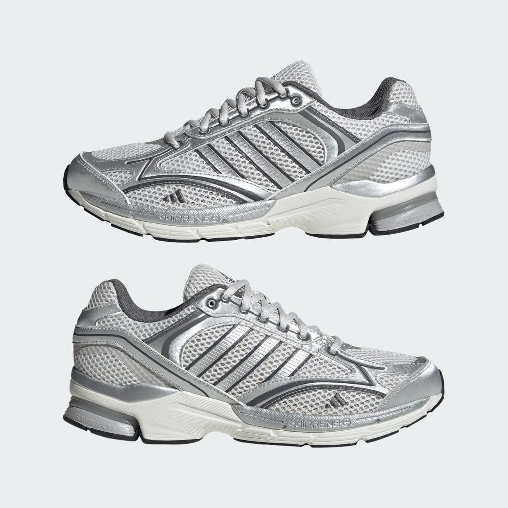 Adidas Men's SPIRITAIN 2000 Shoes - Crystal White / Silver Metallic / Grey Four - Image 8