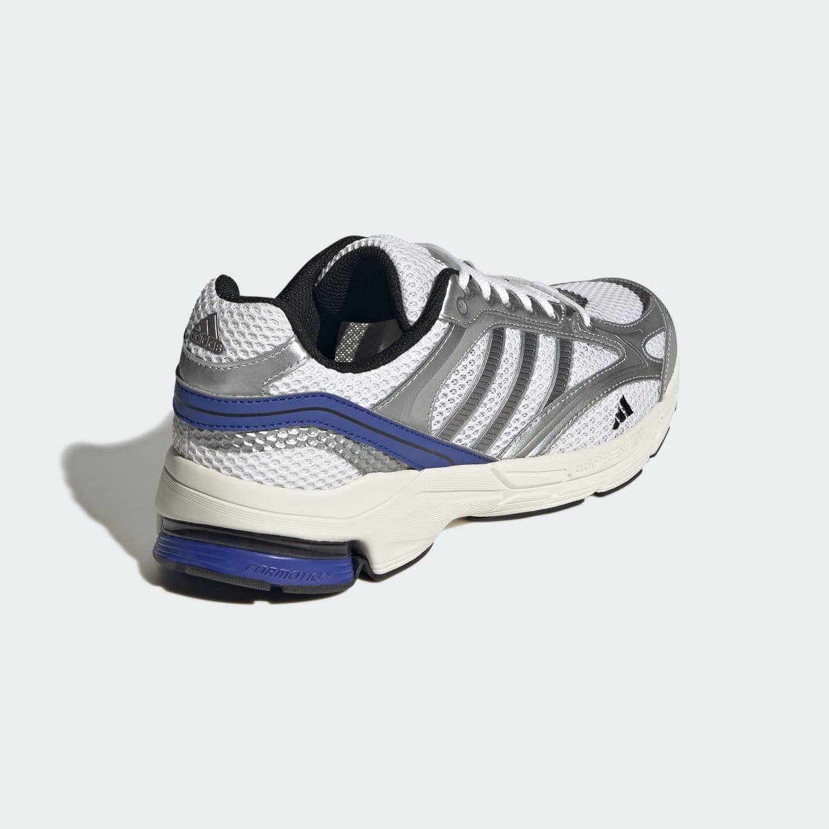 Adidas Men's SPIRITAIN 2000 Shoes - Cloud White / Iron Metallic / Semi Lucid Blue - Image 5