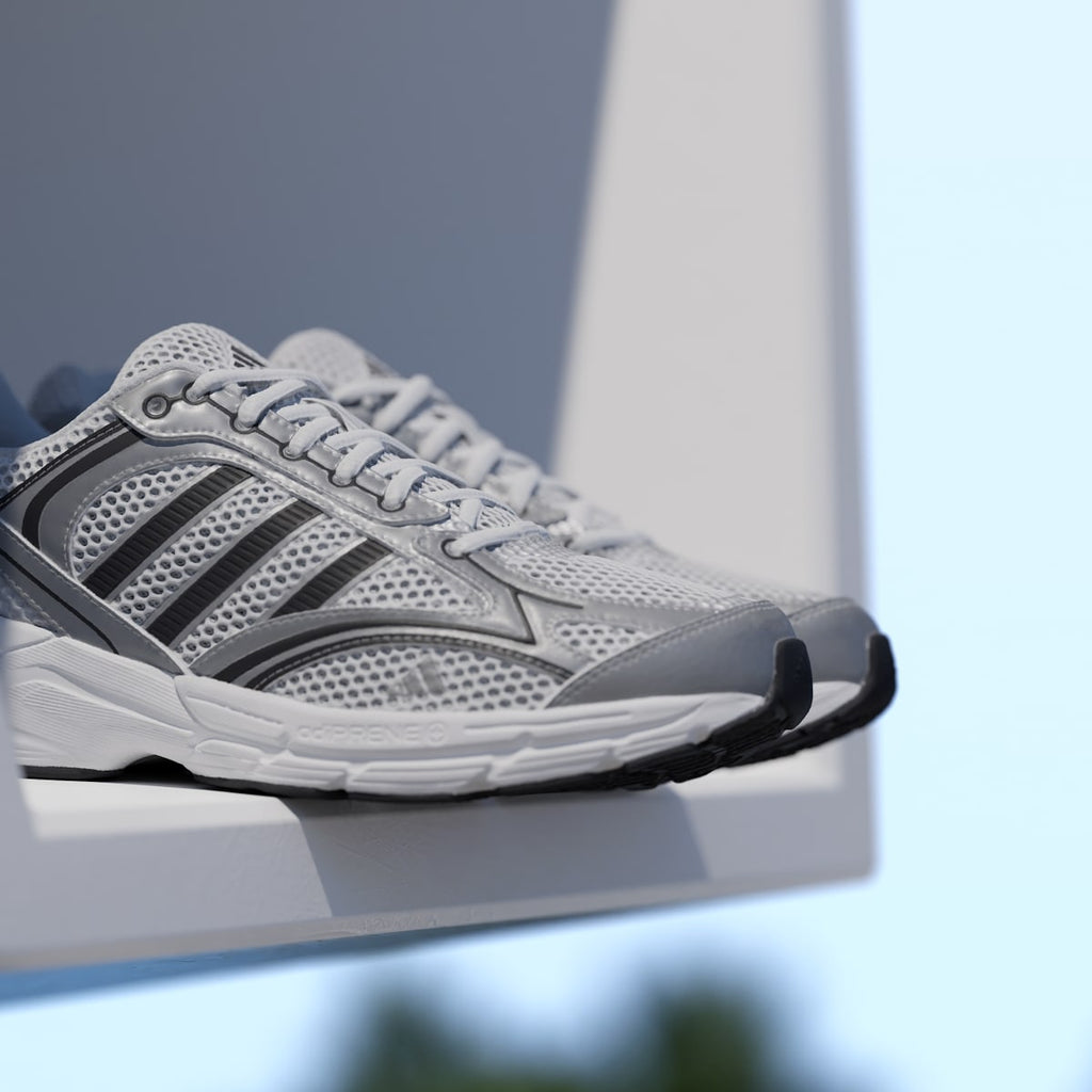 Adidas Women's SPIRITAIN 2000 Shoes - Cloud White / Silver Metallic / Core Black - Image 10