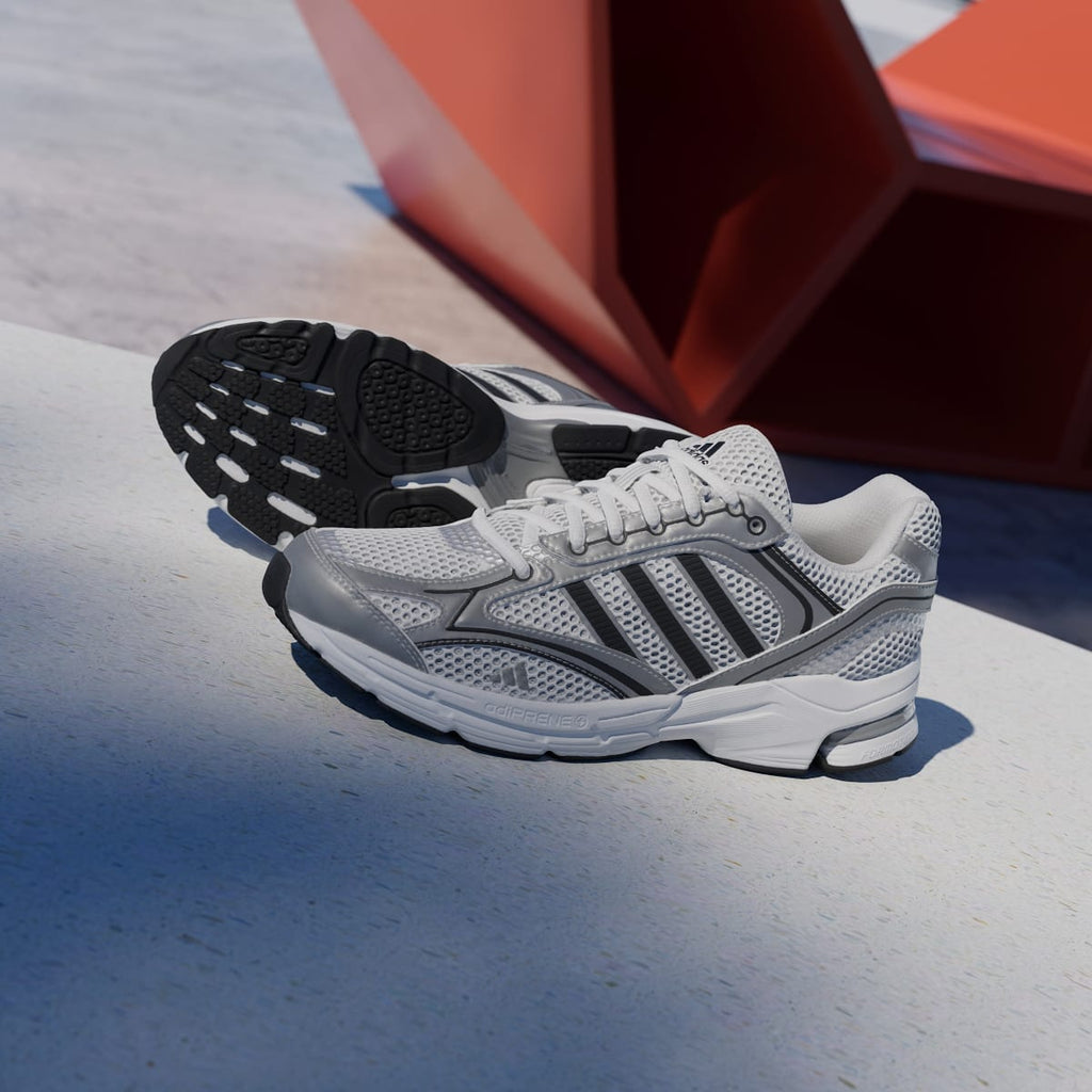 Adidas Women's SPIRITAIN 2000 Shoes - Cloud White / Silver Metallic / Core Black - Image 4