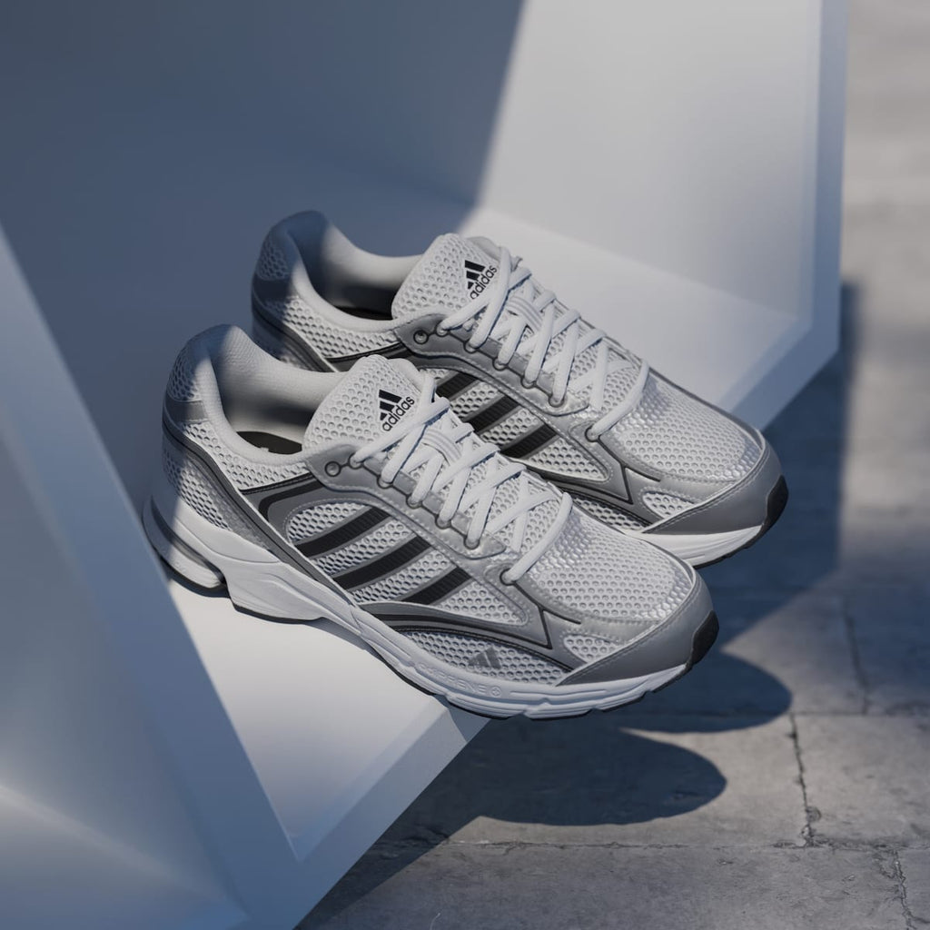 Adidas Women's SPIRITAIN 2000 Shoes - Cloud White / Silver Metallic / Core Black - Image 5