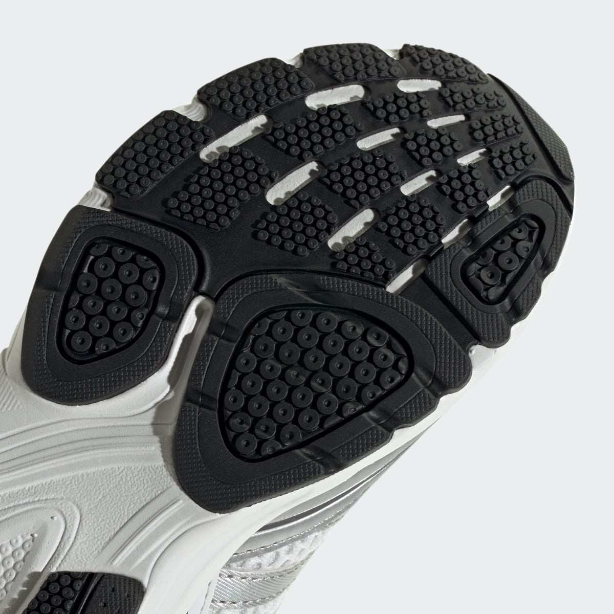 Adidas Kids' SPIRITAIN SHOES CHILDREN - Crystal White / Silver Metallic / Grey Four - Image 9