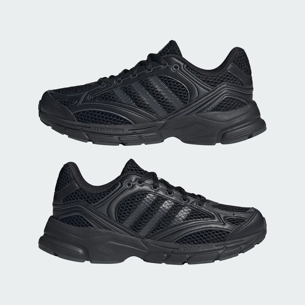 Adidas Kids' SPIRITAIN SHOES JUNIOR - Core Black / Core Black / Grey Six - Image 7