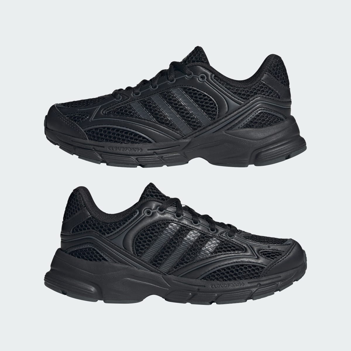 Adidas Kids' SPIRITAIN SHOES JUNIOR - Core Black / Core Black / Grey Six - Image 7