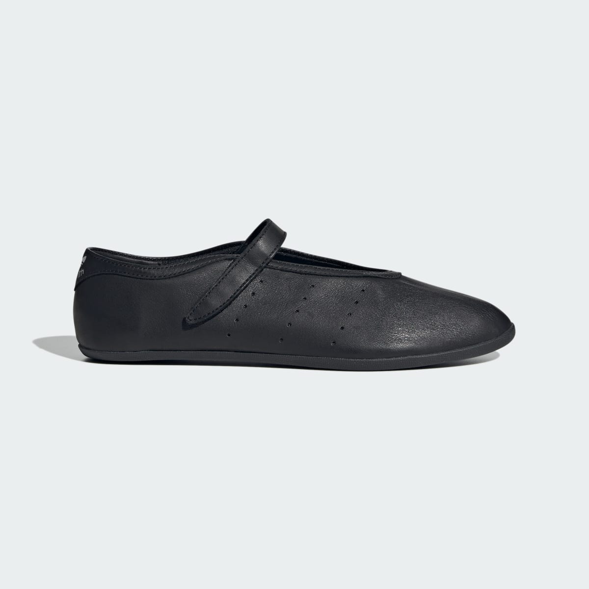 Adidas Women's STAN SMITH LO BALLET SHOES - Core Black / Core Black / Core Black - Image 1