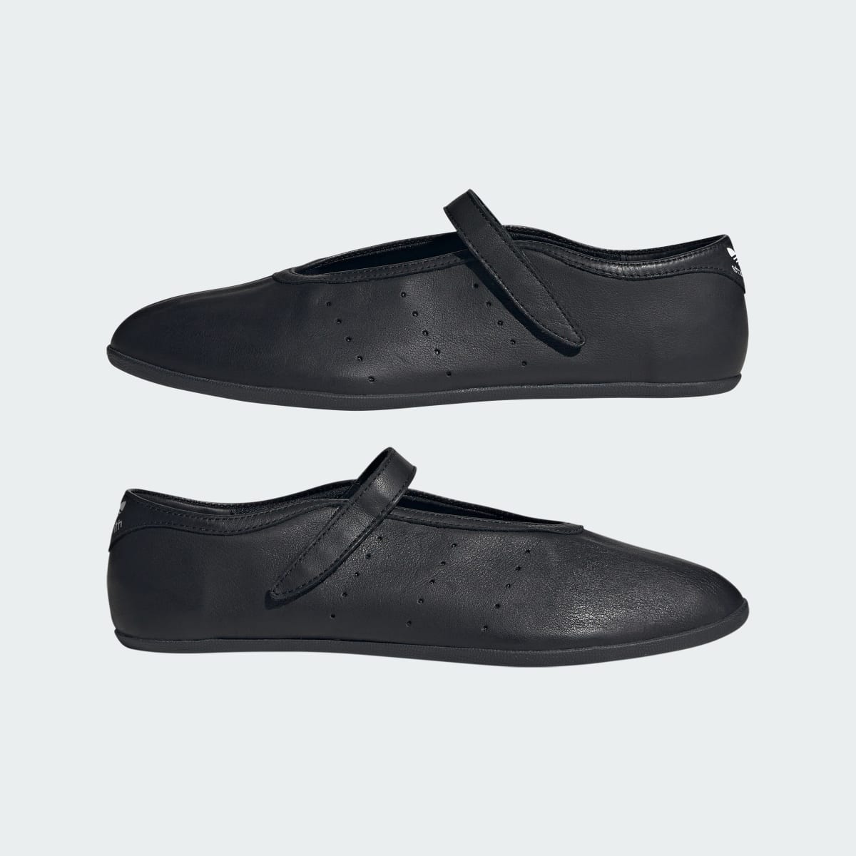 Adidas Women's STAN SMITH LO BALLET SHOES - Core Black / Core Black / Core Black - Image 7