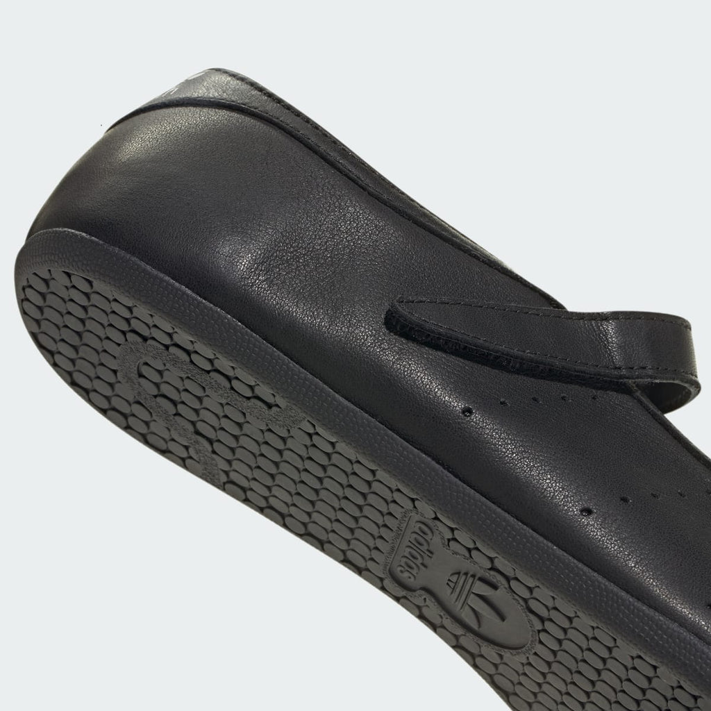 Adidas Women's STAN SMITH LO BALLET SHOES - Core Black / Core Black / Core Black - Image 8