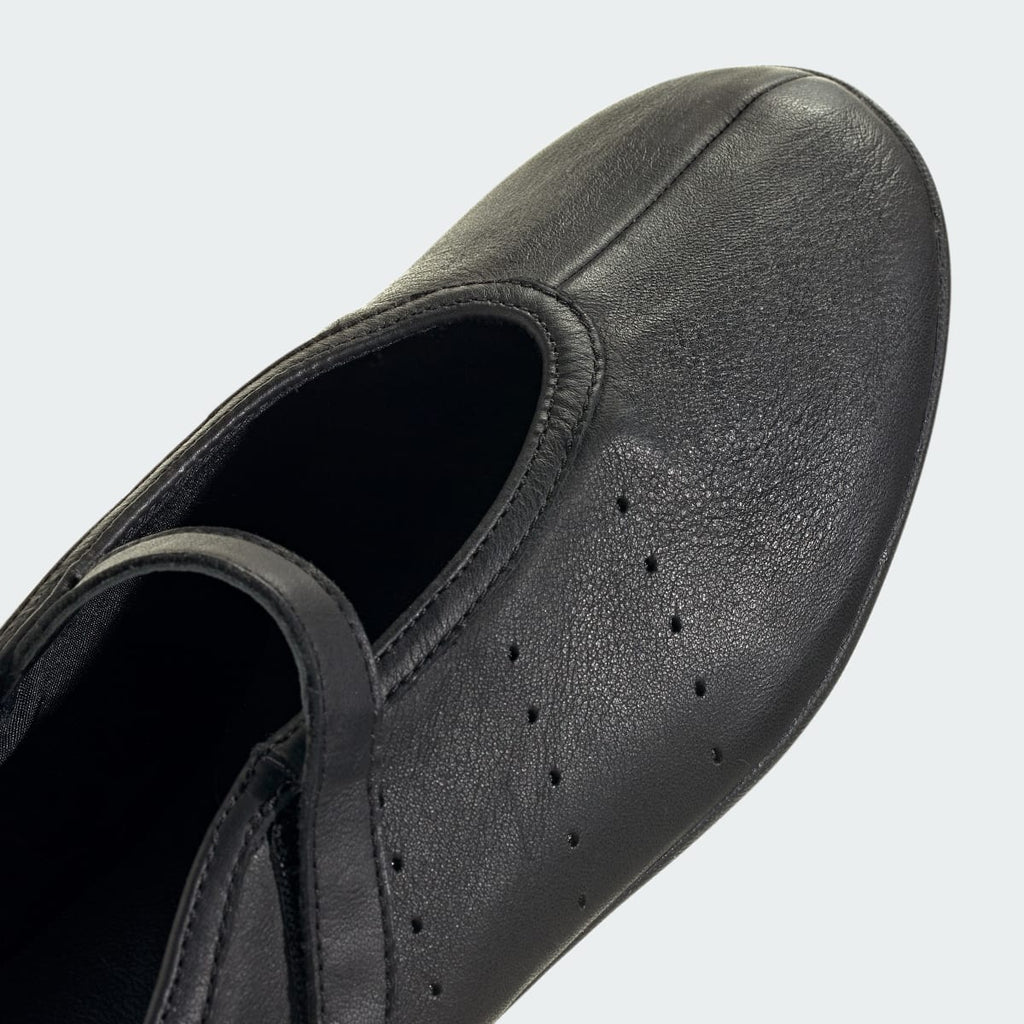 Adidas Women's STAN SMITH LO BALLET SHOES - Core Black / Core Black / Core Black - Image 9