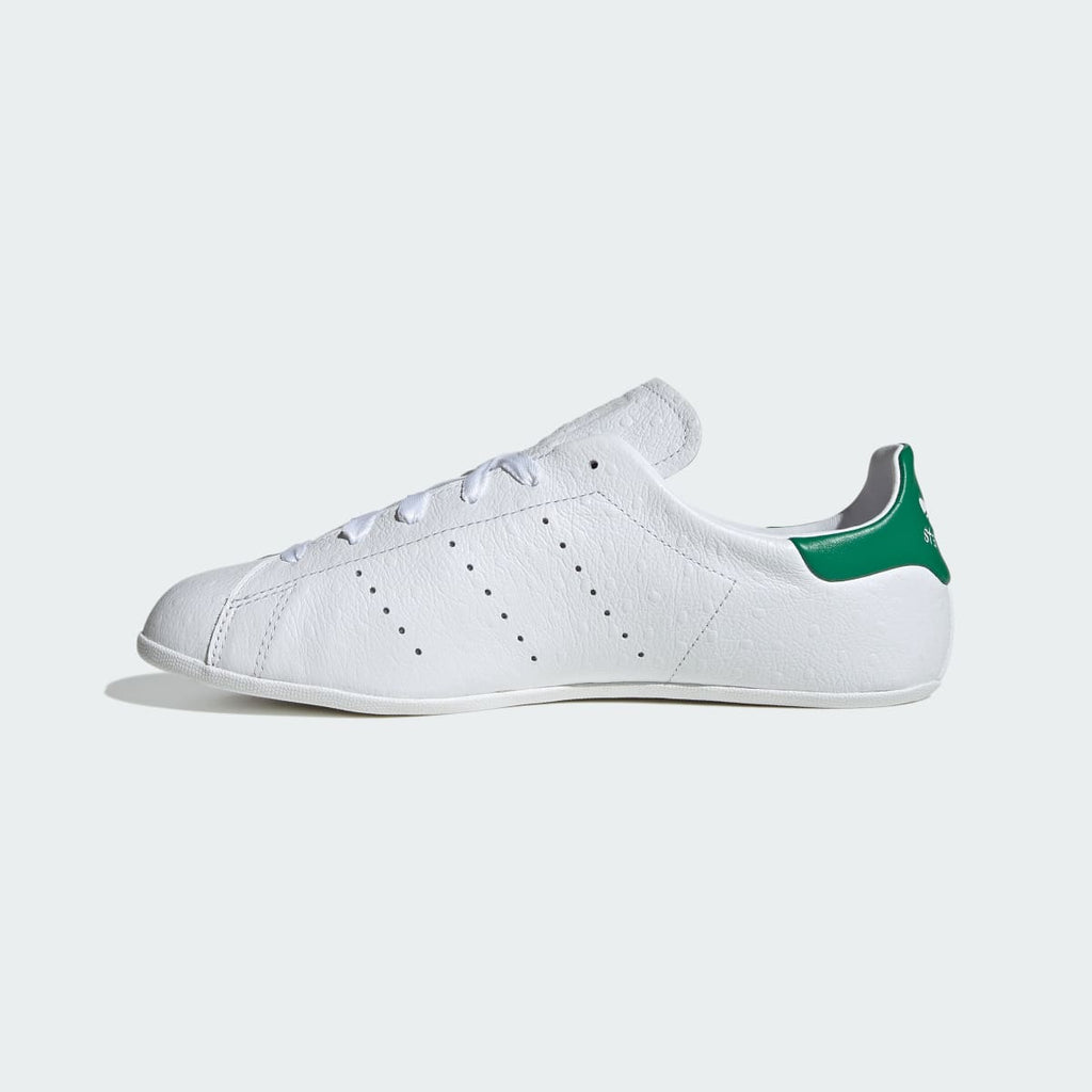 Adidas Women's STAN SMITH LO PRO SHOES - Cloud White / Cloud White / Green - Image 6