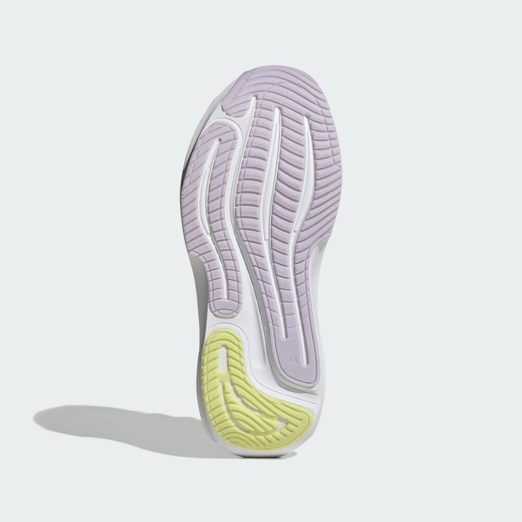 Adidas Women's SUPERNOVA RISE 3 ADAPTIVE RUNNING SHOES - Crystal White / Silver Metallic / Glow Purple - Image 3