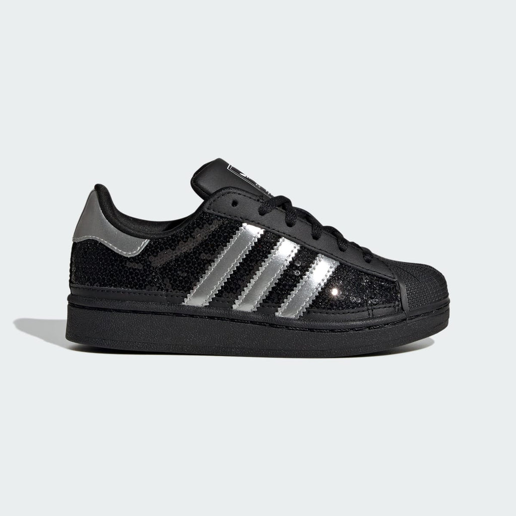 Adidas Kids' SUPERSTAR II C - Core Black / Silver Metallic / Cloud White - Image 1