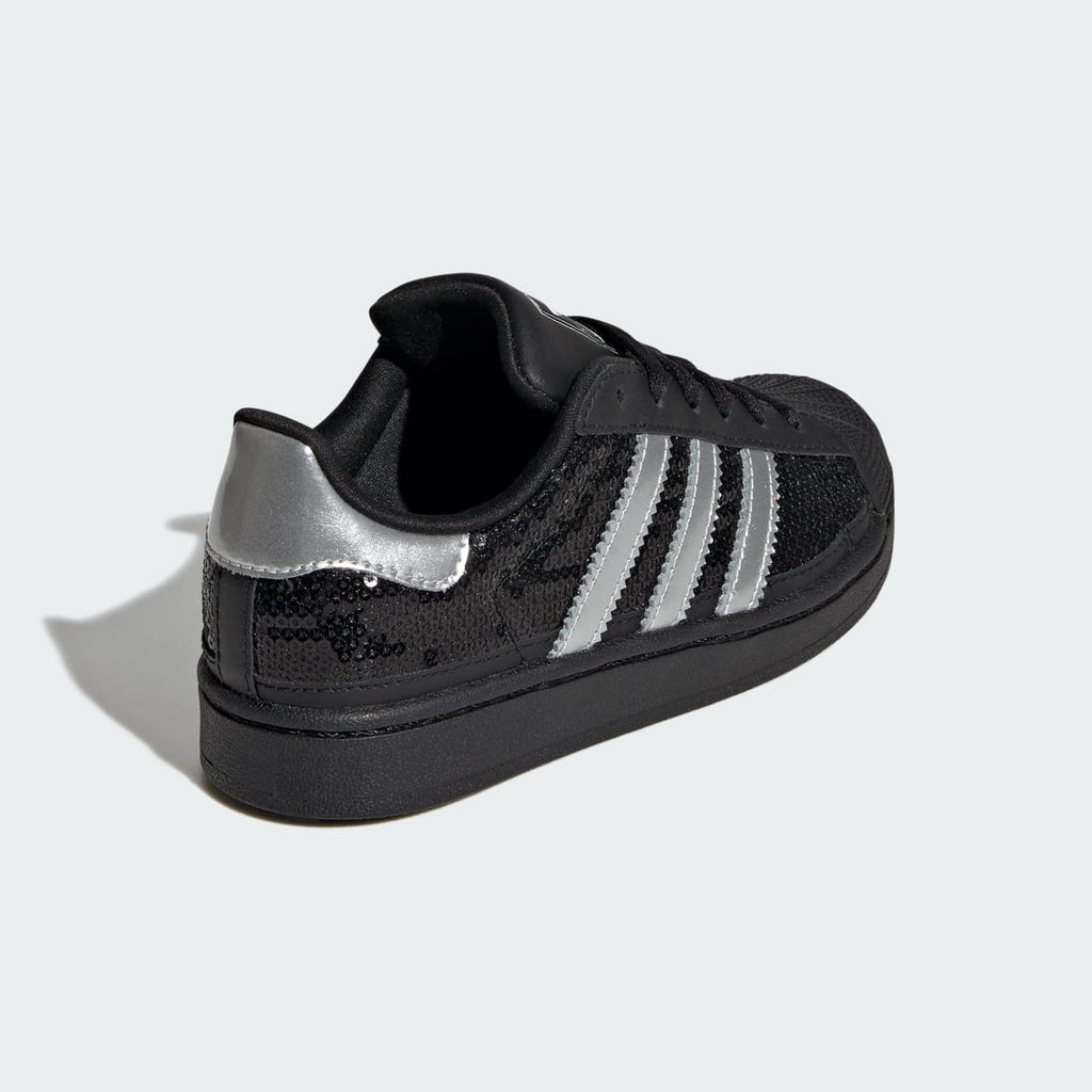 Adidas Kids' SUPERSTAR II C - Core Black / Silver Metallic / Cloud White - Image 5