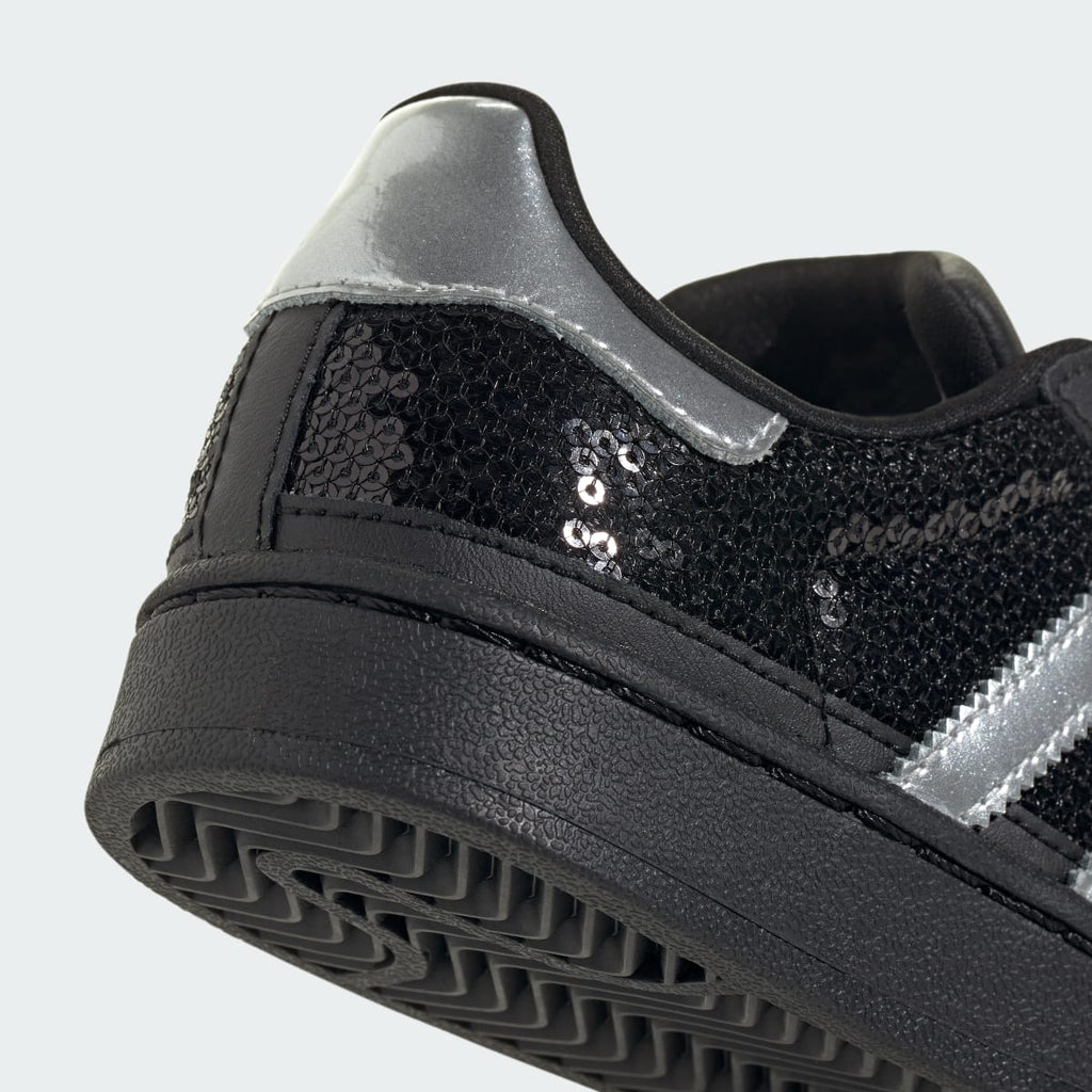Adidas Kids' SUPERSTAR II C - Core Black / Silver Metallic / Cloud White - Image 9