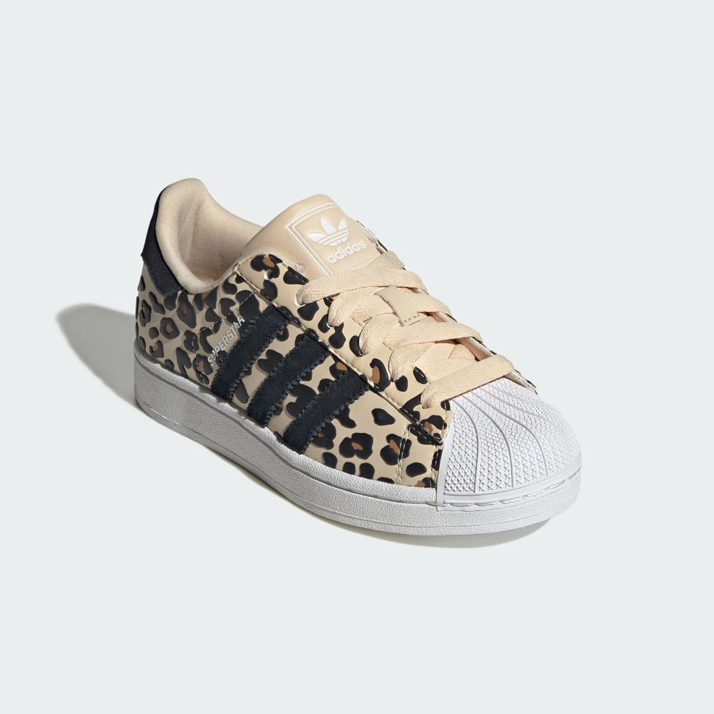 Adidas Kids' SUPERSTAR II SHOES - Sand Strata / Core Black / Cloud White - Image 4