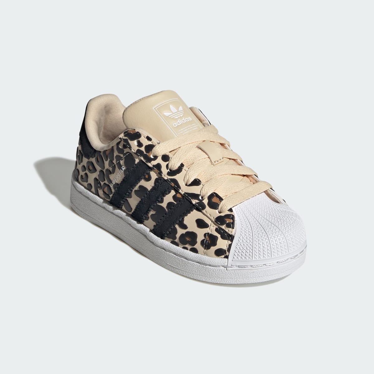 Adidas Kids' SUPERSTAR II SHOES - Sand Strata / Core Black / Cloud White - Image 5