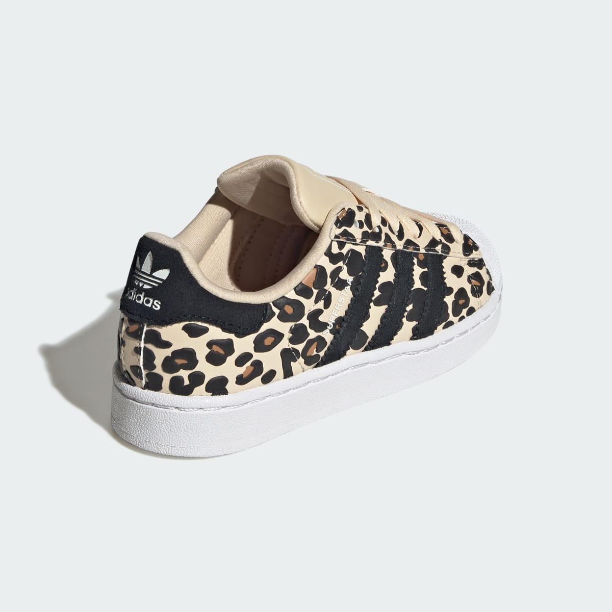 Adidas Kids' SUPERSTAR II SHOES - Sand Strata / Core Black / Cloud White - Image 6
