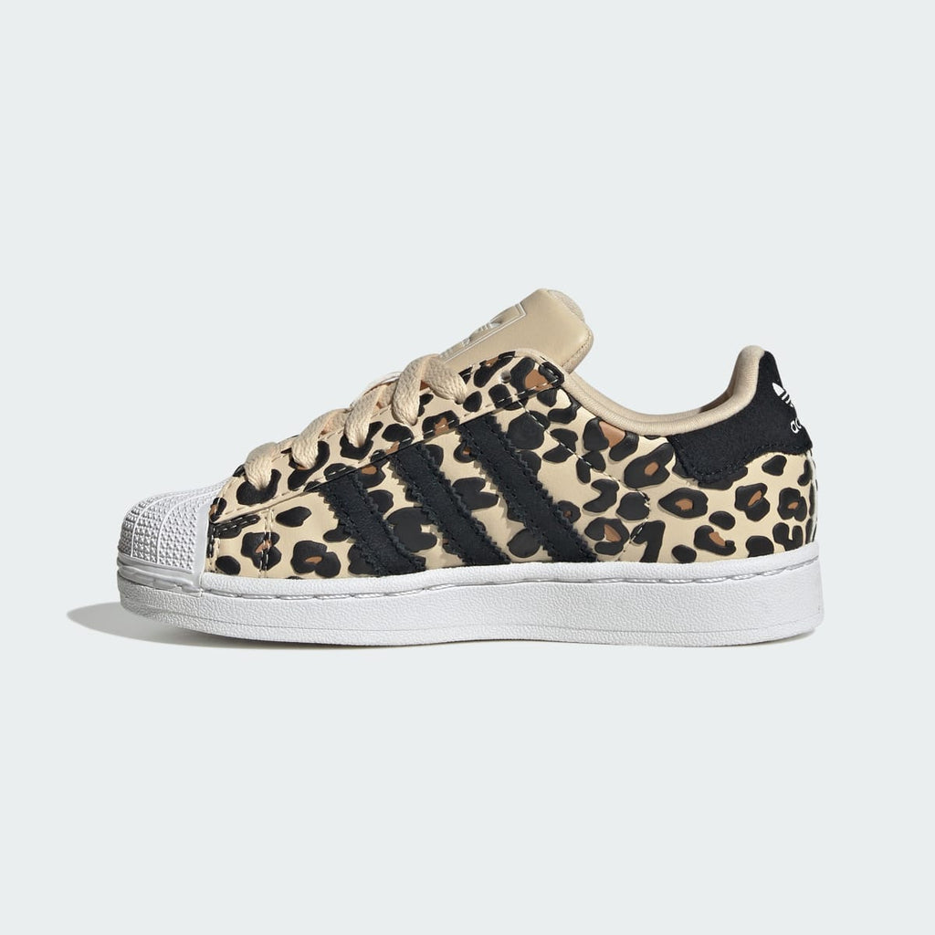 Adidas Kids' SUPERSTAR II SHOES - Sand Strata / Core Black / Cloud White - Image 7