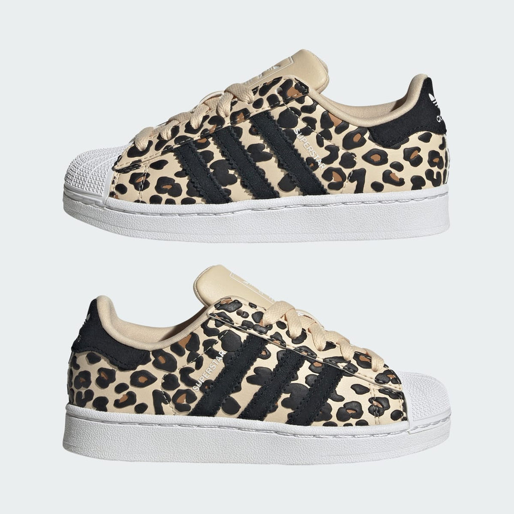Adidas Kids' SUPERSTAR II SHOES - Sand Strata / Core Black / Cloud White - Image 8