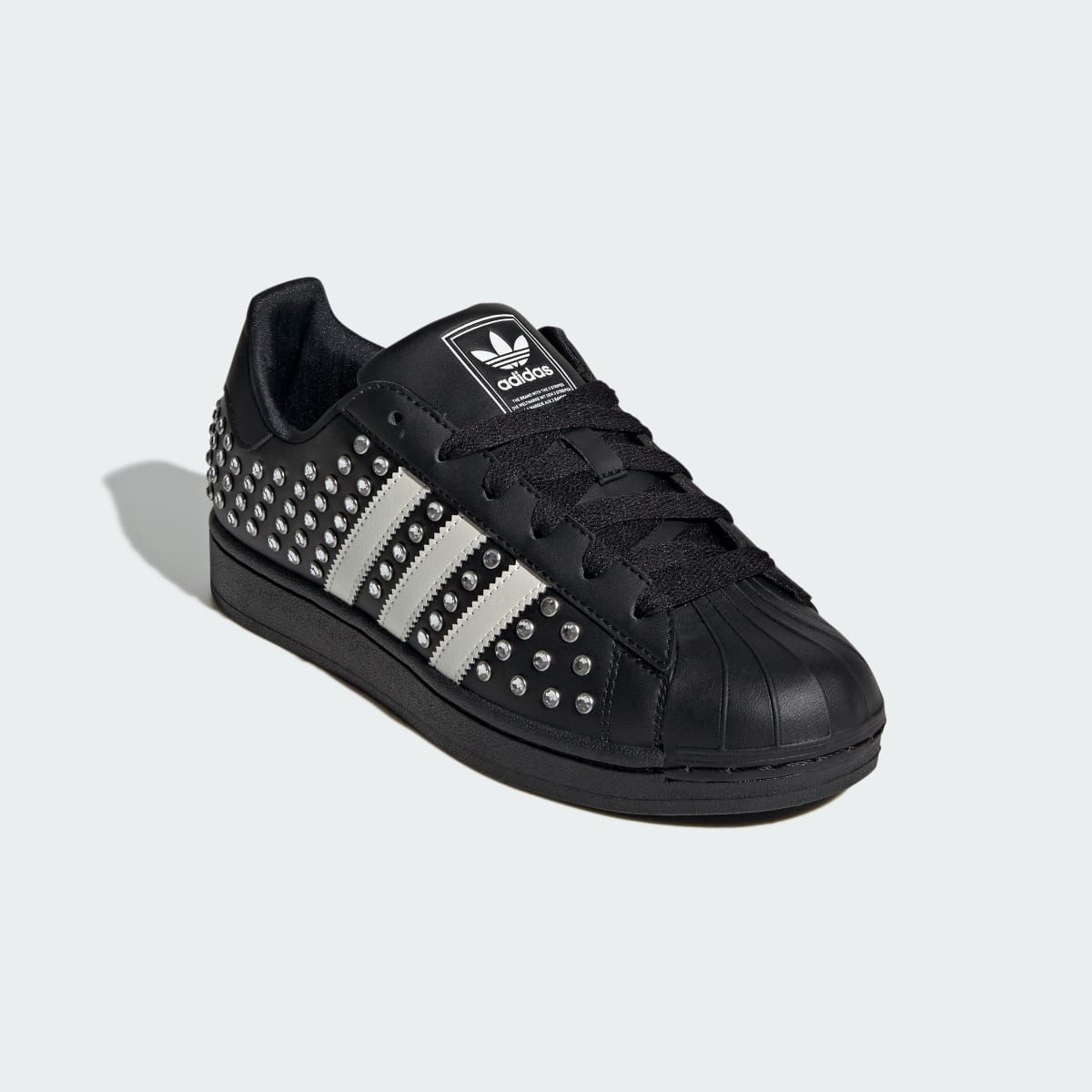 Adidas Women's SUPERSTAR II SHOES - Core Black / Zero Metalic / Core Black - Image 4