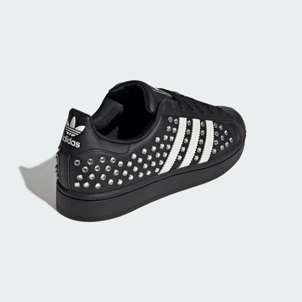 Adidas Women's SUPERSTAR II SHOES - Core Black / Zero Metalic / Core Black - Image 5