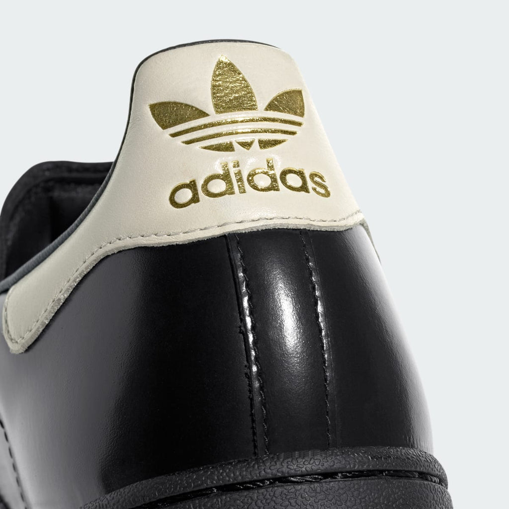 Adidas Men's SUPERSTAR II SHOES - Core Black / Cream White / Gold Metallic - Image 10