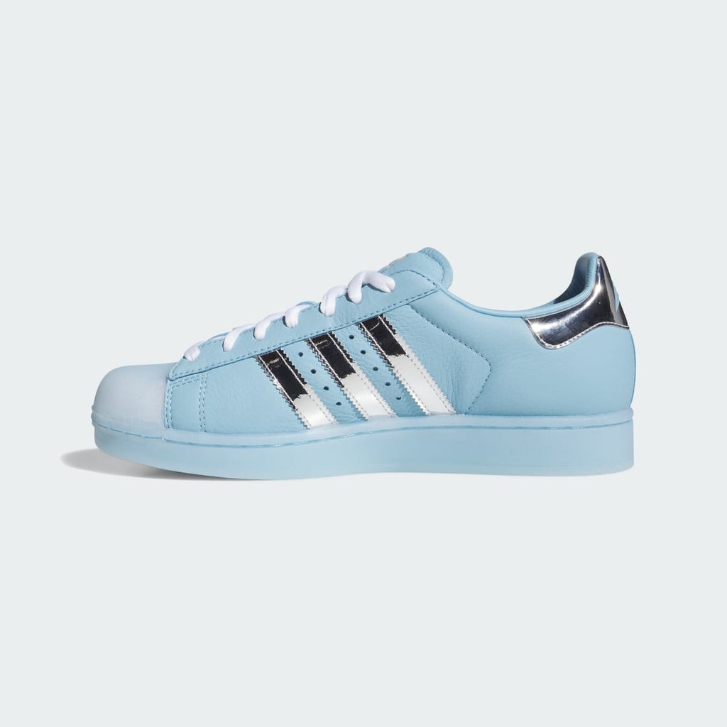 Adidas Men's SUPERSTAR II SHOES - Clear Blue / Tech Grey Metallic / Cloud White - Image 6