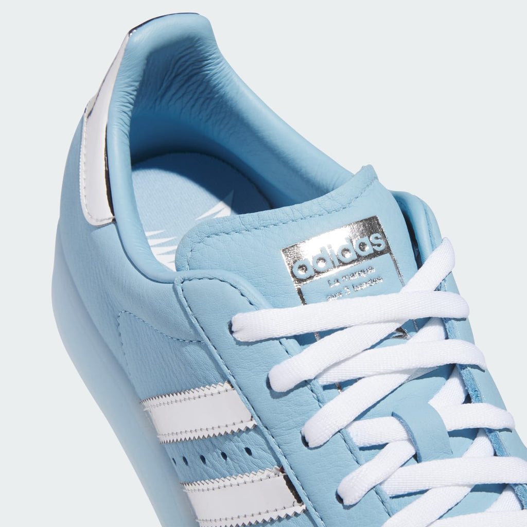 Adidas Men's SUPERSTAR II SHOES - Clear Blue / Tech Grey Metallic / Cloud White - Image 9
