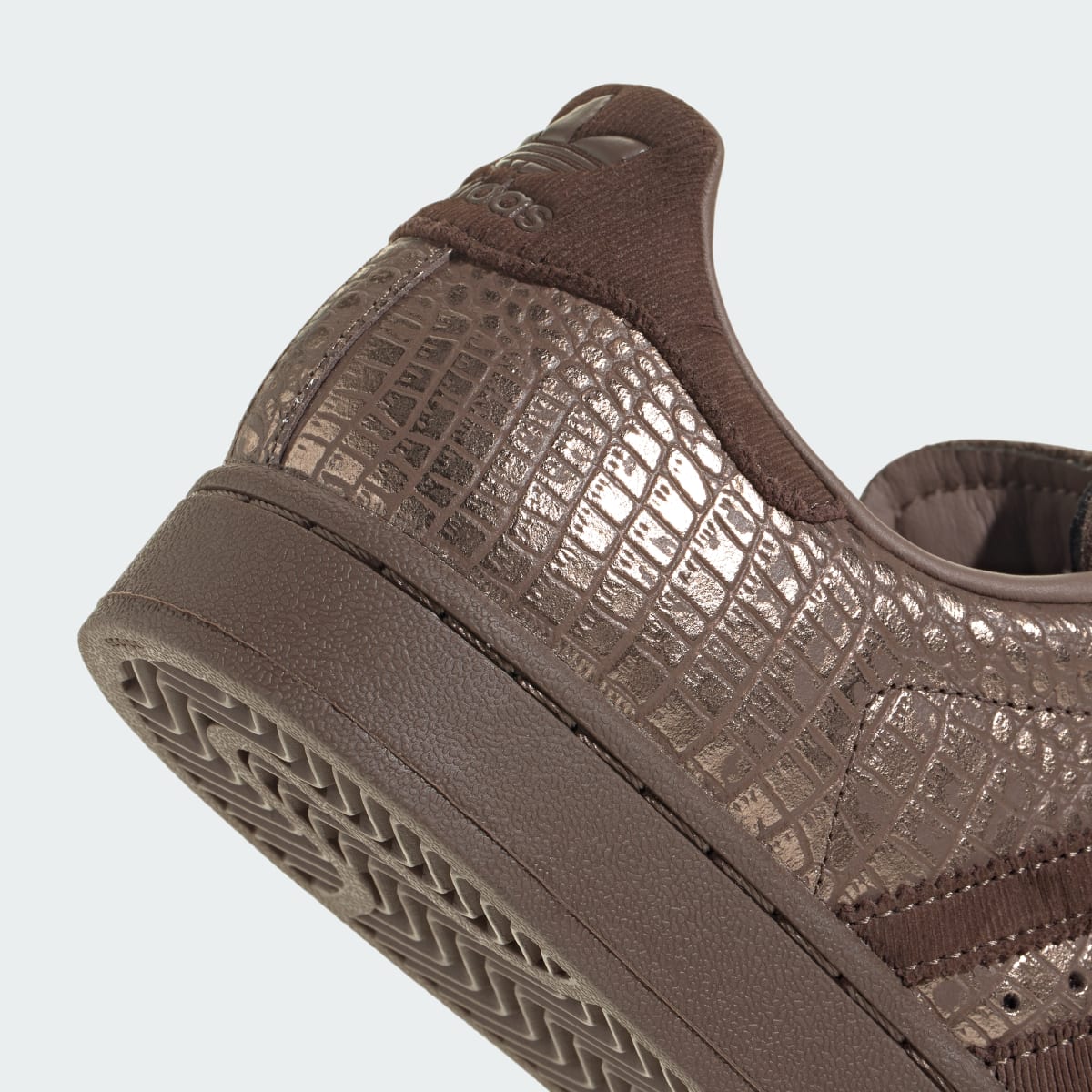 Adidas Women's SUPERSTAR II SHOES - Earth Strata / Earth Strata / Gold Metallic - Image 8