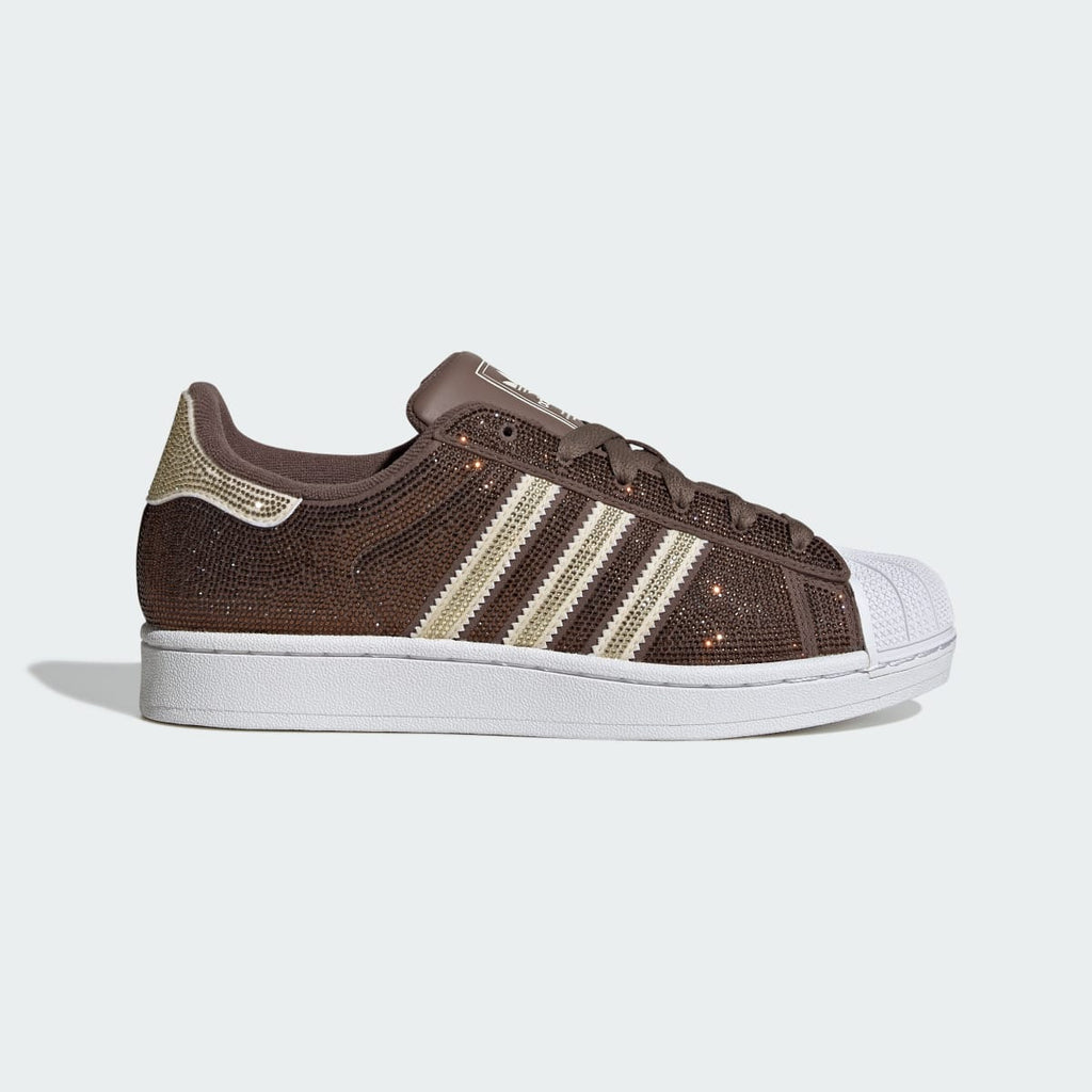Adidas Women's SUPERSTAR II SHOES - Earth Strata / Cream White / Cloud White - Image 1