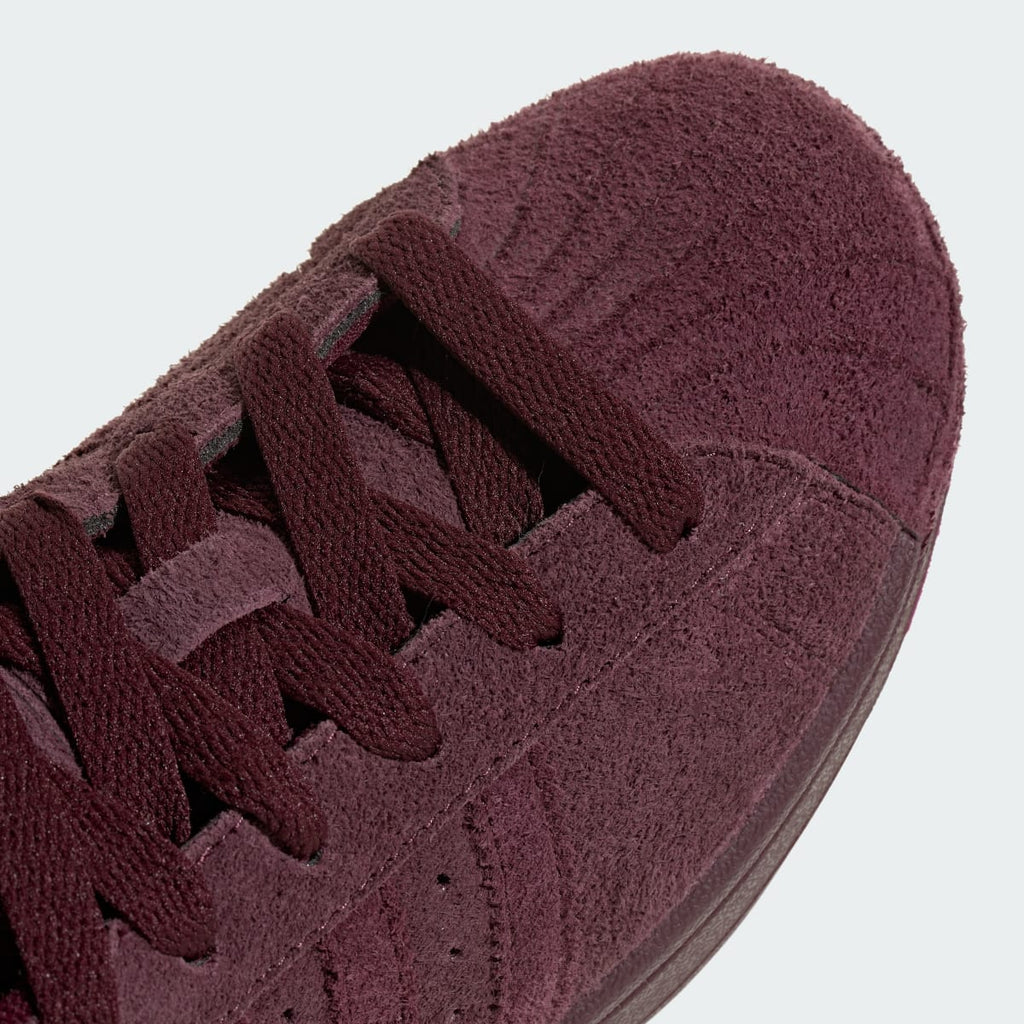 Adidas Women's SUPERSTAR II SHOES - Maroon / Maroon / Off White - Image 8