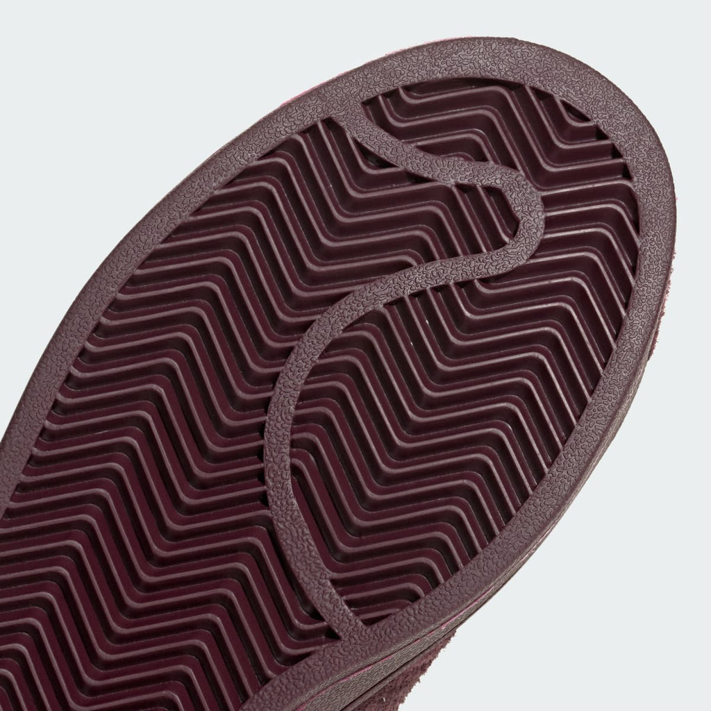 Adidas Women's SUPERSTAR II SHOES - Maroon / Maroon / Off White - Image 9