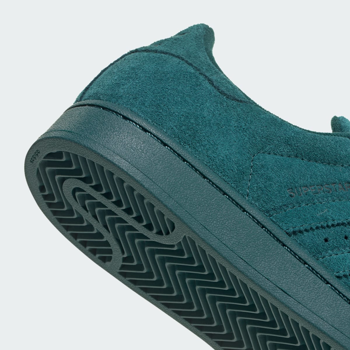 Adidas Women's SUPERSTAR II SHOES - Rich Green / Rich Green / Core Black - Image 7