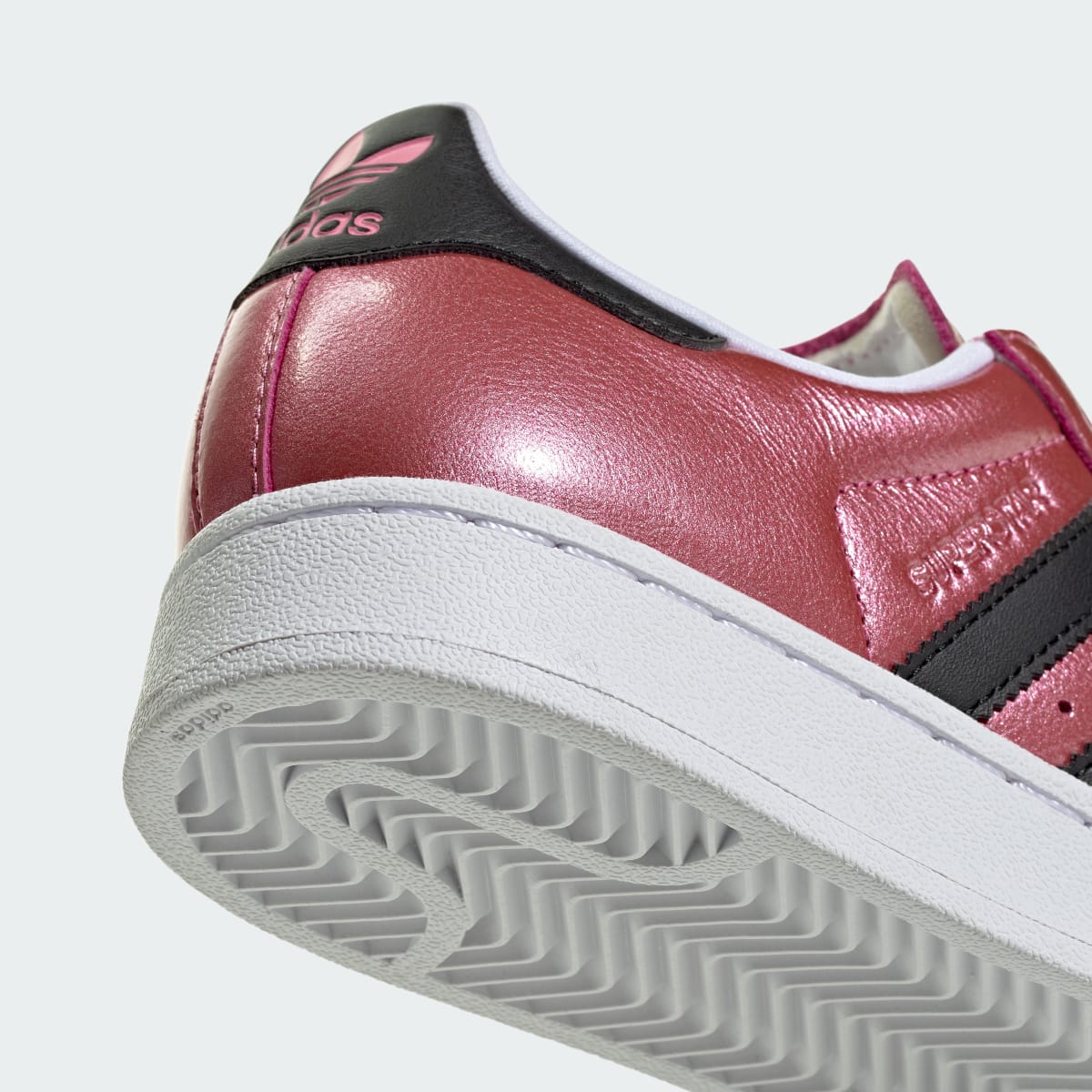 Adidas Kids' SUPERSTAR II SHOES - Pink Fusion / Core Black / Cloud White - Image 7