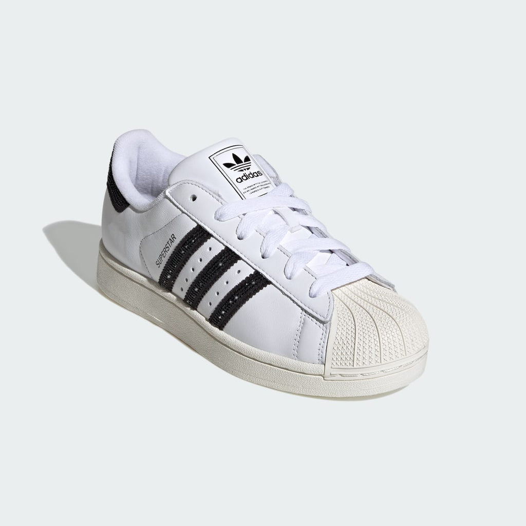 Adidas Women's SUPERSTAR II SHOES - Cloud White / Core Black / Off White - Image 5