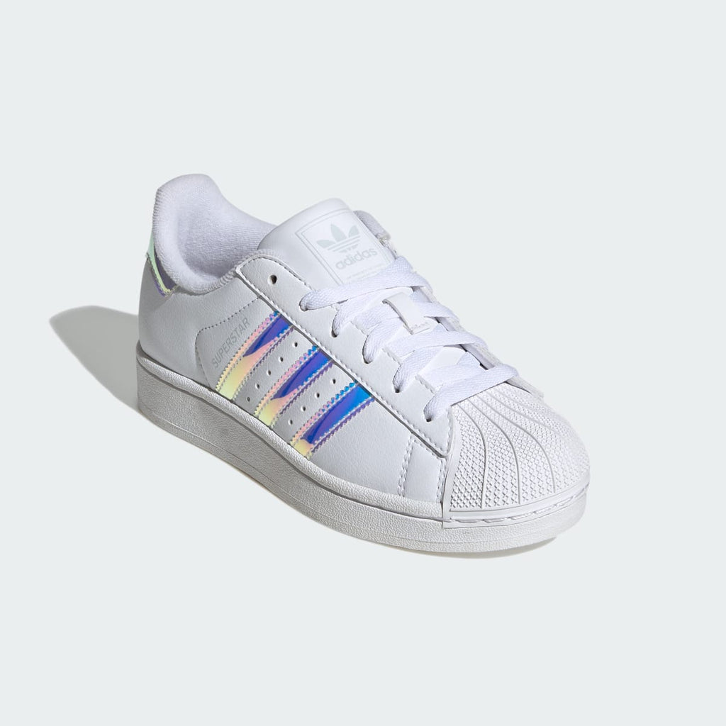 Adidas Kids' SUPERSTAR II SHOES - Cloud White / Supplier Colour / Halo Blue - Image 4