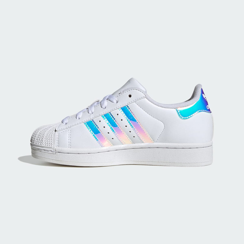 Adidas Kids' SUPERSTAR II SHOES - Cloud White / Supplier Colour / Halo Blue - Image 6